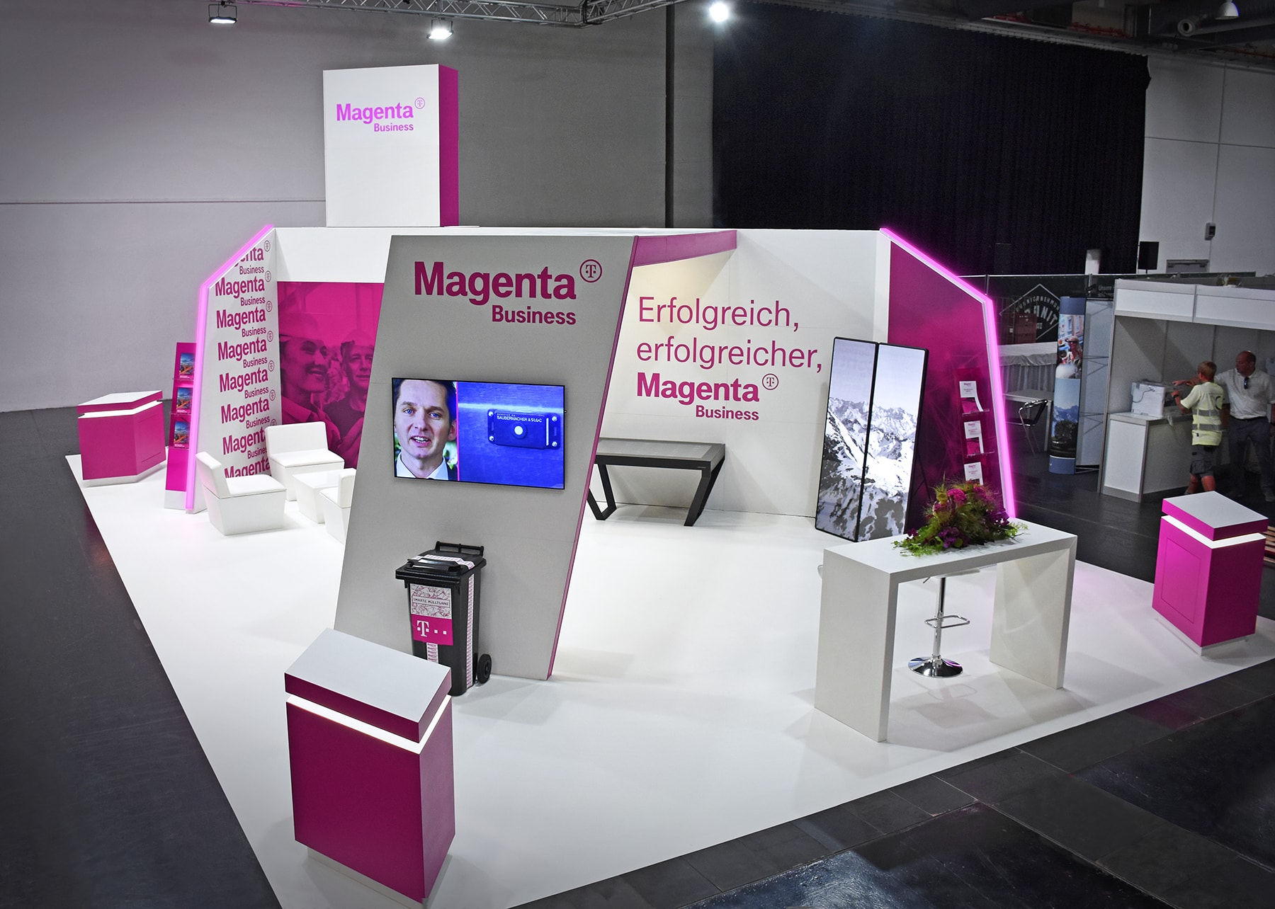 Messeauftritt Magenta Business 2019
