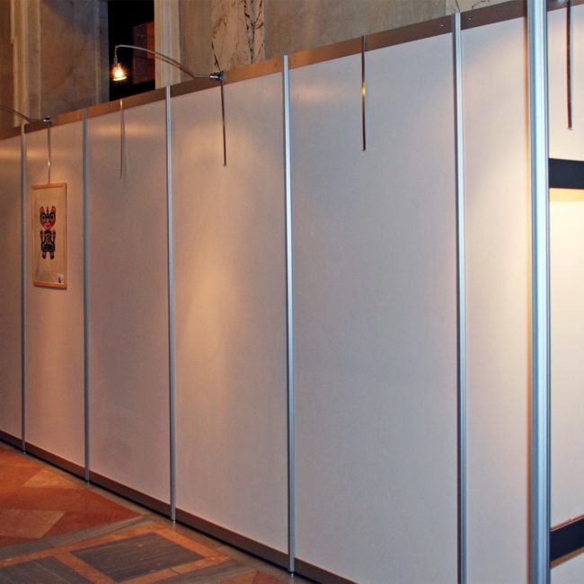 Ausstellungswände/Messebausystem Foto Ausstellungswände