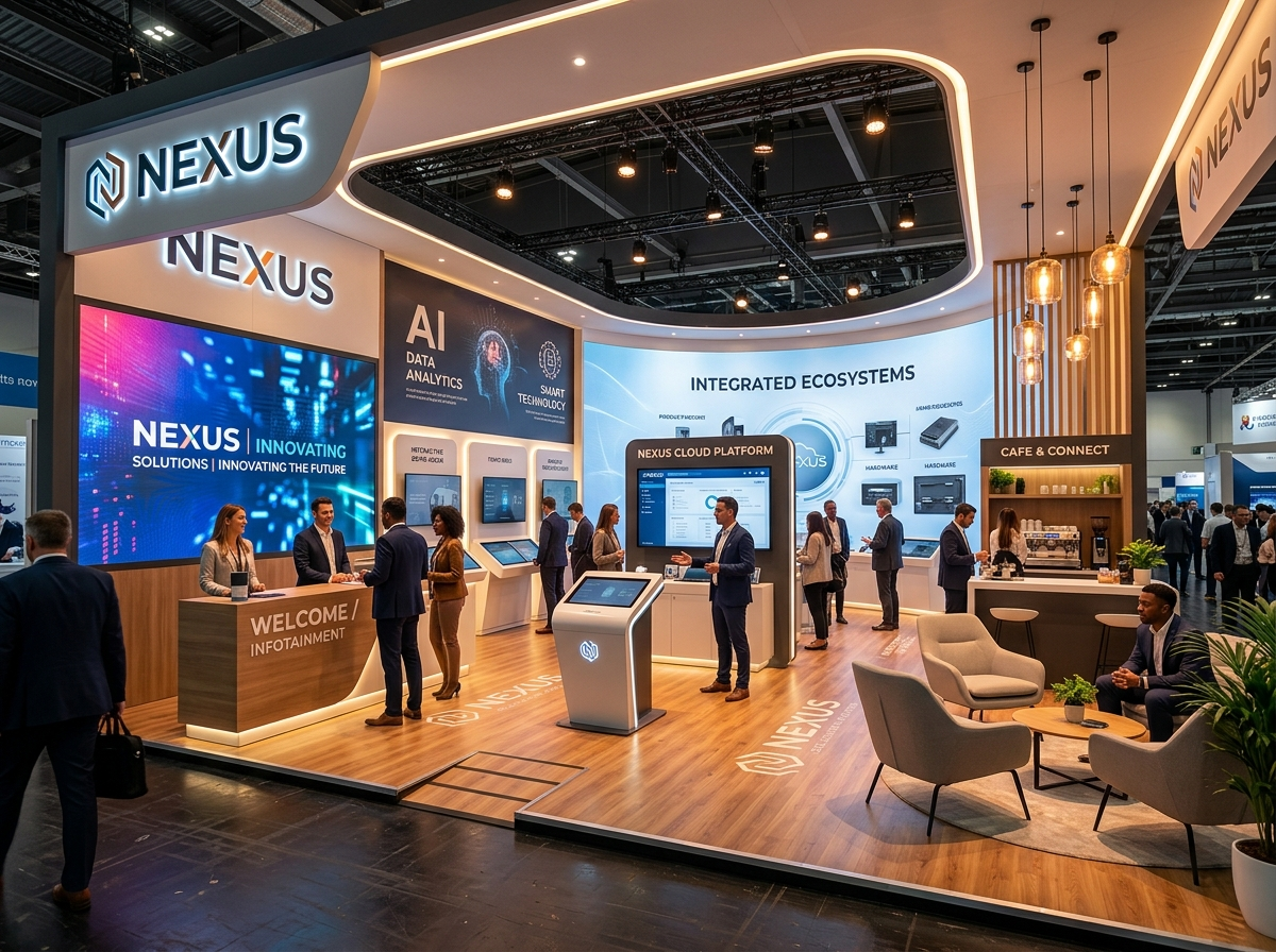 Page: Messestandbau | Eventdesign | Messeservice - Hellmer Messebau. Slot: de at